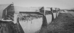 AOS P 1536 some of the amphibious tanks used to fill the breach , 1947 crowland