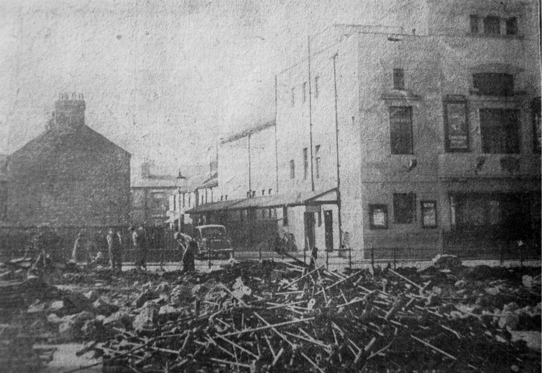 Removal of the cattle pens, Sheep Market, Spalding - South Holland Life ...