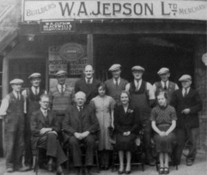 AOS P 2657  W.A Jepson ltd spring gardens spalding. 1938 showing the workforce