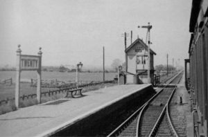 AOS P 2782 twenty railway station 1937, seen from train.