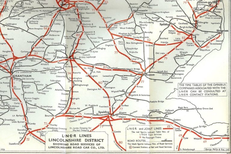 LNER Road and Rail Routes - South Holland Life Heritage and Crafts ...